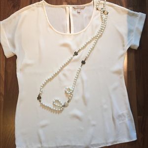 Banana Republic Drapey Silky Tee